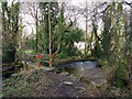 Footbridge over Goodwick Brook near The Drim