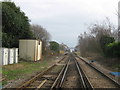 Railway line to Sandwich Station