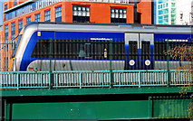 J3473 : The Blackstaff railway bridge, Belfast (2) by Albert Bridge