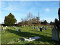 Holy Trinity Churchyard in early January