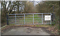 Gate near Blythe Valley Business Park