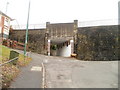 Footpath under Bridge Street, Six Bells