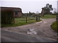 Entrance at Hoyle Farm