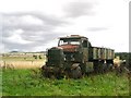 Keep on trucking: derelict army vehicle at Down Farm, Sixpenny Handley