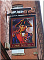 The Lord Nelson (3) - sign, 88 Newton Street