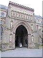 Archway to the cathedral