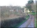 Farm track at Higher Comberoy Farm