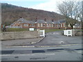 Entrance to Llangatwg Community School