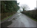 Gale Lane to Horn Farm, south of Wheldrake