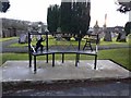 Commemorative Bench at Muirkirk New Cemetery