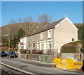 Short row of houses, Upper Road, Cwmsyfiog