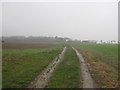 Track to Acol Hill Farm