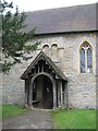 Porch of Stoulton church