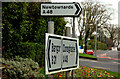 Direction signs, Donaghadee