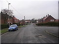 Harley Drive - viewed from near Harley Rise