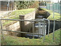 Gnoll Brook enters a sink, Neath