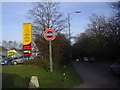 Underground sign, Amersham Road Chalfont