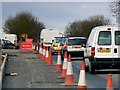 Traffic, A361, Stratton, Swindon