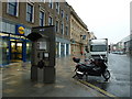 Futuristic phonebox in High Street