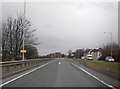 A96 passing to the north of Forres