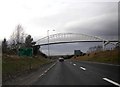 Footbridge over the A96, Forres