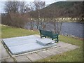 Riverside bench, Ballater