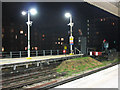 Terminal platform at Putney Bridge station