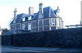 Four chimney stacks, Stow Park Crescent, Newport