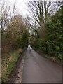 Anstey Lane looking north from Holybourne