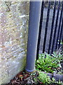 Benchmark on Pen Mill Railway Station