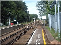 TR2548 : Shepherdswell Railway Station - Platform by Raimund Zozmann