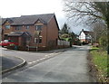 Corner of Glan yr afon and Clos Trefeddyg, Machen