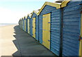 Beach huts on Westgate Bay