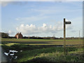 Footpath leading to Benhall