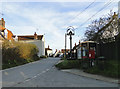 Glemham Road is the main street through Sweffling