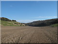 Valley between West Hougham and Church Hougham