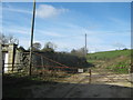 TR2641 : Gate near Poulton Farm by David Anstiss