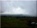 Gloomy view from land at Limekiln Farm