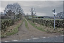 SE1543 : Footpath to Burley Moor from Hillings Lane , Menston by Richard Kay