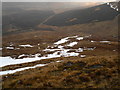 NN2375 : Very wet slopes of Beinn na Socaich by David Brown