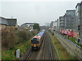 Railway from the bridge, Clayponds Lane, Brentford