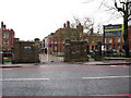 Western entrance to the Academy development