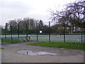 TQ2267 : Tennis Courts by Geographer