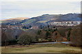 East side of Galashiels from Broomyknowe Plantation