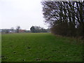 TM3763 : Footpath to Grove Farm & the B1119 Rendham Road by Geographer