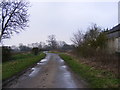 TM3765 : Kelsale Road looking towards Hall Farm by Geographer