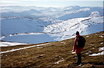 NO0896 : View south west descending from South Top of Beinn A' Bhuird by Russel Wills