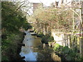 The Pool River south of Worsley Bridge