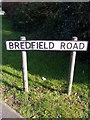 Bredfield Road sign