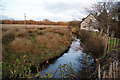 Drainage channel on the edge of Glanwern